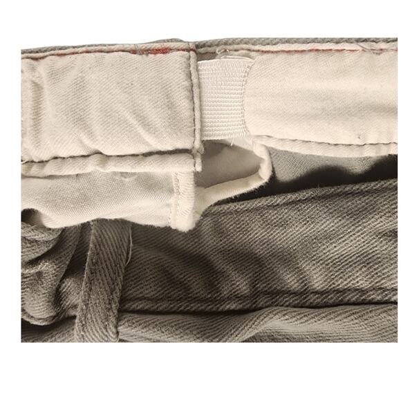 Land's End Men's Traditional Fit Size 44/31 Gray Denim Pants - Picture 4 of 6